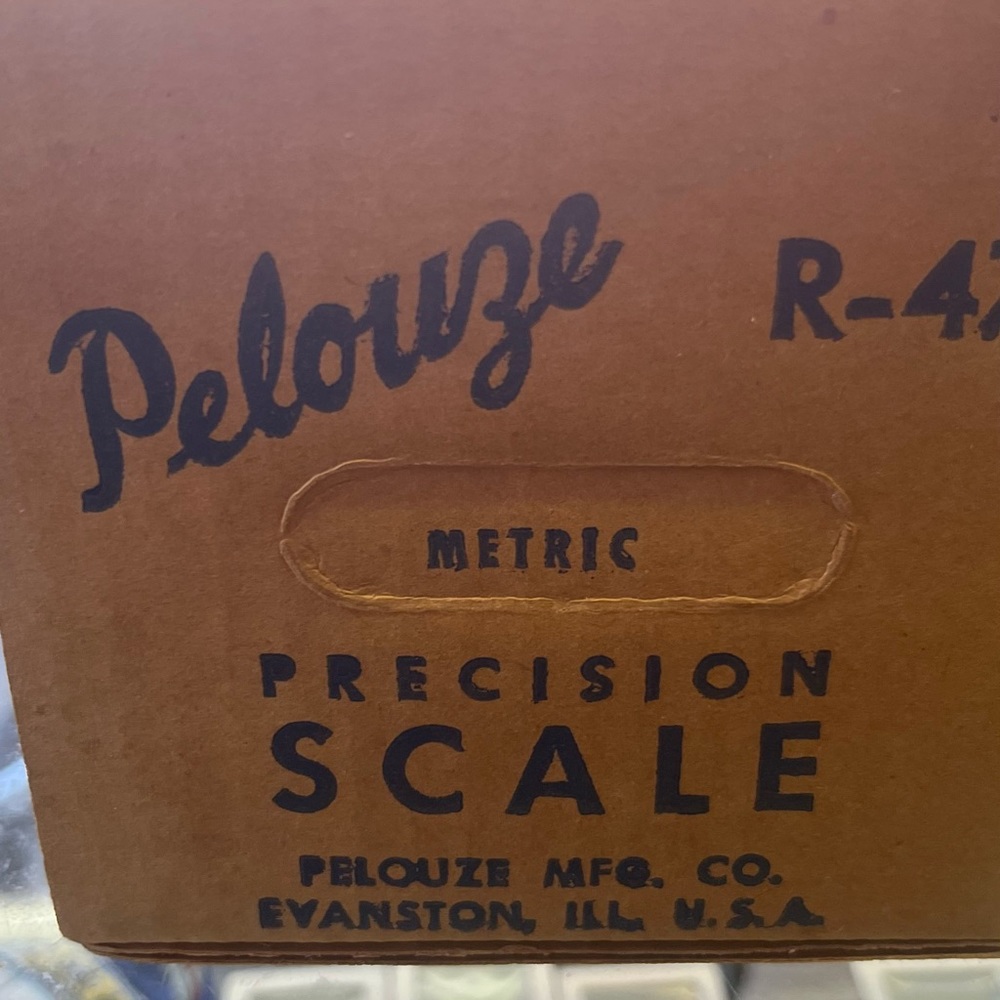 PELOUZE VINTAGE SCALE